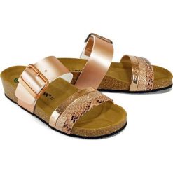 DR. BRINKMANN 701509-42 rosa, klapki profilaktyczne damskie. Klapki damskie Dr. Brinkmann, bez wzorów, bez obcasa. Za 189,90 zł.