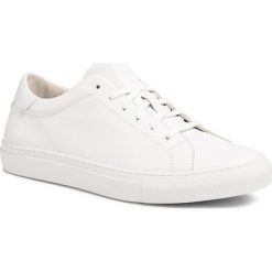 Sneakersy POLO RALPH LAUREN - Jermain II 816794125002 White. Białe sneakersy męskie Polo Ralph Lauren, na co dzień, bez wzorów, ze skóry, eleganckie, bez zapięcia. Za 639,00 zł.