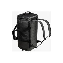 Torba fitness kardio 40 l czarna-khaki. Brązowe torby męskie sportowe DOMYOS, bez wzorów, z poliesteru. Za 139,99 zł.