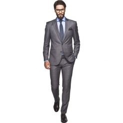 Marynarki męskie: marynarka dover szary slim fit