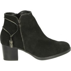 Botki - 6539 CRO NERO. Czarne botki damskie marki Venezia, ze skóry. Za 239,00 zł.