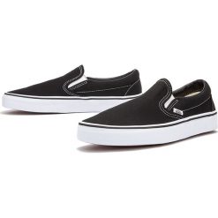 VANS CLASSIC SLIP-ON > VN000EYEBLK1. Trampki męskie Vans, bez wzorów, z materiału, street, bez zapięcia. W wyprzedaży za 229,99 zł.