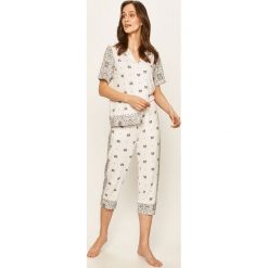 Dkny - Piżama. Czarne piżamy damskie DKNY, s, bez wzorów, z elastanu, bez rękawów. Za 489,90 zł.