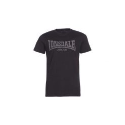 T-shirty z krótkim rękawem Lonsdale LOGO KAI. Czarne t-shirty męskie marki Lonsdale, xl, bez wzorów, bez kołnierzyka, krótkie. Za 69,00 zł.