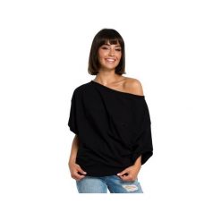 B079 Bluza oversize z rękawem kimono. Zielone bluzy damskie BE, xl, bez wzorów, z jeansu, bez rękawów, bez kaptura. Za 125,00 zł.