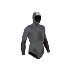 Kurtka do kombinezonu do łowiectwa podwodnego i freedivingu SPF 100 3 mm. Czarne kurtki męskie marki SUBEA, xl, z poliamidu. Za 269,99 zł.
