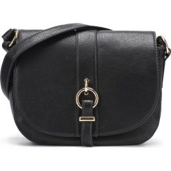 Tom Tailor Cross body bag Czarny. Czarne torebki klasyczne damskie Tom Tailor, w paski, z materiału, bez dodatków. Za 221,95 zł.