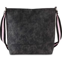 Torba shopper bonprix czarny. Czarne torby damskie na zakupy bonprix, bez wzorów, bez dodatków. Za 79,99 zł.
