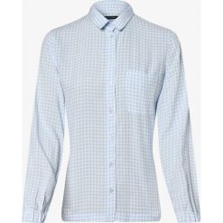 Marc O'Polo - Bluzka damska, niebieski. Niebieskie bluzki damskie Marc O'Polo, bez wzorów, z wiskozy, polo, bez rękawów. Za 299,95 zł.