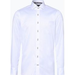 OLYMP SIGNATURE - Koszula męska łatwa w prasowaniu – Savio, czarny. Czarne koszule męskie non-iron marki OLYMP SIGNATURE, m, z bawełny. Za 449,95 zł.