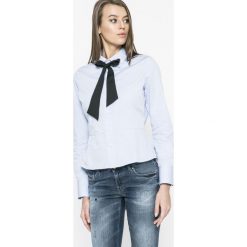 G-Star Raw - Koszula. Niebieskie bluzki damskie marki G-Star RAW, s, z bawełny, retro, z długim rękawem. W wyprzedaży za 259,90 zł.