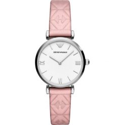 Zegarek EMPORIO ARMANI - Gianni T-Bar AR11205 Pink/Silver. Różowe zegarki damskie Emporio Armani. Za 1249,00 zł.