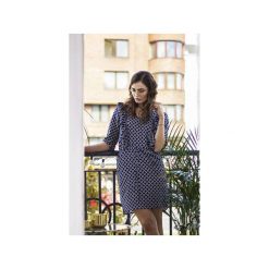 Sukienka Bella. Szare sukienki damskie marki Kozacki Mops, s, bez wzorów, z poliesteru, z dekoltem w serek, bez rękawów. Za 279,00 zł.