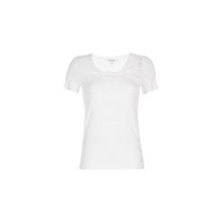T-shirty z krótkim rękawem Morgan DAME. Szare t-shirty damskie marki Morgan, l, z poliesteru, casualowe. Za 135,20 zł.