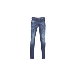 Jeansy slim fit Diesel TEPPHAR. Niebieskie jeansy męskie regular Diesel. Za 709,00 zł.