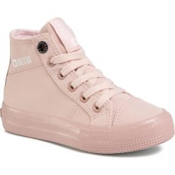 Tenisówki BIG STAR - FF374029 601 Pink. Różowe trampki dziewczęce BIG STAR, bez wzorów, z gumy, bez zapięcia. Za 119,00 zł.