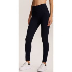 Granatowe Legginsy Lilinelin. Niebieskie legginsy damskie Renee, s, bez wzorów. Za 69,99 zł.