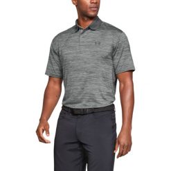 Under Armour Performance Polo Koszulka Szary. Szare podkoszulki męskie Under Armour, s, bez wzorów, z elastanu, polo, bez rękawów. Za 257,95 zł.