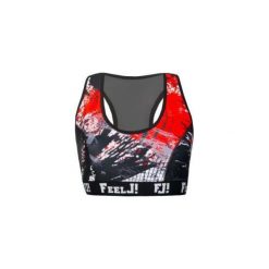 TOP PUSH-UP TATTOO. Czarne topy damskie marki Feelj!, s, z dzianiny. Za 139,00 zł.