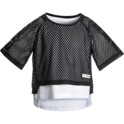 T-shirty chłopięce z nadrukiem: Converse DOUBLE LAYER RAGLAN Tshirt z nadrukiem black