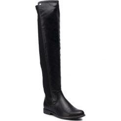 Muszkieterki DEEZEE - LS4669-14 Black. Czarne kozaki damskie DeeZee, ze skóry ekologicznej, przed kolano, na wysokim obcasie, na obcasie, bez zapięcia. Za 159,99 zł.