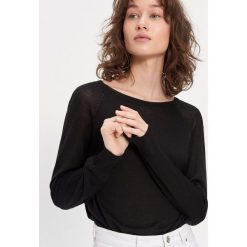 Sweter basic - Czarny. Czarne swetry damskie House, s, bez wzorów, bez rękawów, bez kaptura. W wyprzedaży za 39,99 zł.