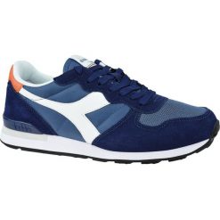 Diadora Camaro 501-159886-01-C8559 41 Niebieskie. Niebieskie buty sportowe męskie Diadora, ze skóry, bez zapięcia. Za 349,99 zł.