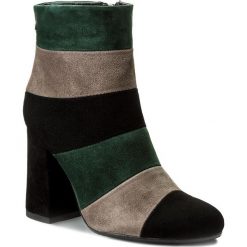 Buty zimowe damskie: Botki MACCIONI - 565 Zielony