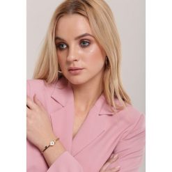 Złota Bransoletka Malikah. Żółte bransoletki damskie Renee, z cyrkonią, złote. Za 49,99 zł.