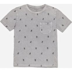 T-shirt z efektem sprania - Jasny szary. Szare t-shirty męskie Reserved, m, bez wzorów, bez kołnierzyka. Za 39,99 zł.