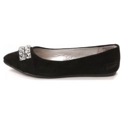 Tom Tailor Baleriny Damskie 37 Czarny. Czarne baleriny damskie lakierowane Tom Tailor. W wyprzedaży za 99,00 zł.