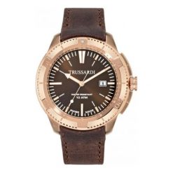 Trussardi Zegarek Męski Sportive r2451101001. Brązowe zegarki męskie Trussardi. W wyprzedaży za 1500,00 zł.