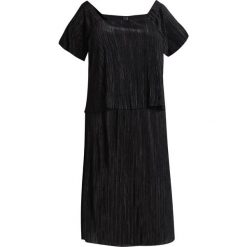 Sukienki: ADIA CREPE PLISEE Sukienka z dżerseju black