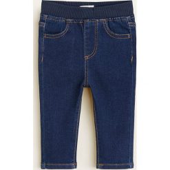 Mango Kids - Jeansy dziecięce Pablo 80 - 104 cm. Niebieskie spodnie chłopięce Mango Kids, bez wzorów, z elastanu. Za 59,90 zł.