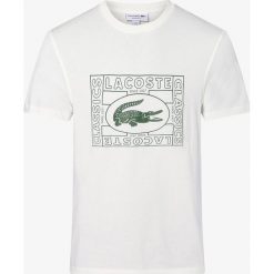 Lacoste - T-shirt męski, biały. Białe t-shirty męskie Lacoste, s, z bawełny, sportowe. Za 229,95 zł.