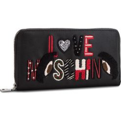 Duży Portfel Damski LOVE MOSCHINO - JC5591PP06KM0000 Nero. Czarne portfele damskie marki Love Moschino, ze skóry ekologicznej. Za 439,00 zł.