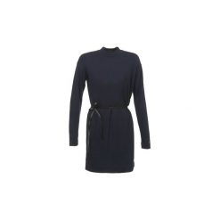 Sukienki krótkie Tommy Hilfiger GUVERA. Niebieskie sukienki mini marki TOMMY HILFIGER, s, z krótkim rękawem. Za 591,20 zł.