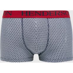 Henderson - Bokserki. Niebieskie bokserki męskie marki Henderson, bez wzorów, z elastanu. Za 34,90 zł.