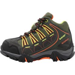Buty sportowe chłopięce: HiTec FORZA MID WP Buty trekkingowe charcoal/garden green/red orange
