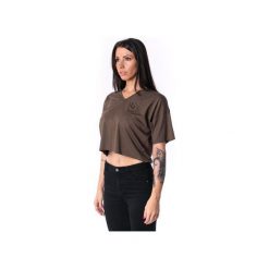 T-shirty damskie: Damski panelled V-T-shirt 17
