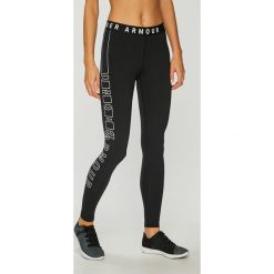 Under Armour - Legginsy. Czarne spodnie damskie Under Armour, s, z elastanu. W wyprzedaży za 139,90 zł.
