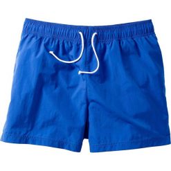 Szorty plażowe bonprix lazurowy niebieski. Niebieskie spodenki i szorty męskie bonprix, s, bez wzorów. Za 37,99 zł.