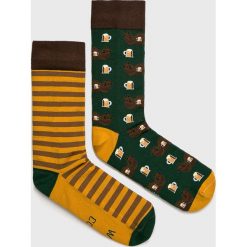 Medicine - Skarpety Xmass (2-pack). Szare skarpetki męskie MEDICINE, bez wzorów, z elastanu. Za 29,90 zł.