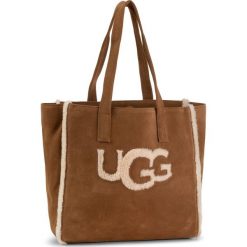 Torebka UGG - W Alina E/W Tote Sheepskin 1093557 Che. Pomarańczowe torebki klasyczne damskie Ugg, bez wzorów, ze skóry, klasyczne, bez dodatków. Za 1099,00 zł.