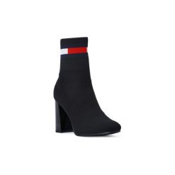 Buty Tommy Hilfiger SOCK HEELED BOOT. Czarne buty sportowe damskie TOMMY HILFIGER. Za 600,96 zł.