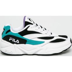 Fila - Buty Venom Low. Białe buty sportowe damskie Fila, bez wzorów, ze skóry, sportowe. Za 469,90 zł.