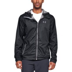 Under Armour Forefront Kurtka Czarny. Czarne płaszcze męskie Under Armour, na wiosnę, l, bez wzorów, z materiału, bez kaptura. Za 378,95 zł.