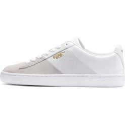 Puma Basket Remix Tenisówki Biały. Białe trampki i tenisówki damskie Puma, bez wzorów, z materiału, bez zapięcia. Za 274,95 zł.