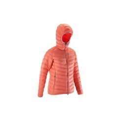 Kurtka alpinistyczna puchowa Alpinism Light damska. Pomarańczowe kurtki damskie SIMOND, xl, bez wzorów, z materiału, bez kaptura, wspinaczkowe. Za 299,99 zł.