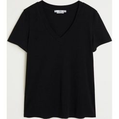 Mango - T-shirt Chalapi5. Białe bluzki damskie Mango, xl, bez wzorów, z bawełny, bez kołnierzyka. Za 35,90 zł.